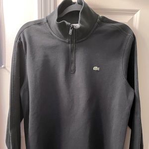 Lacoste Quarter Zip Sweater Size L
